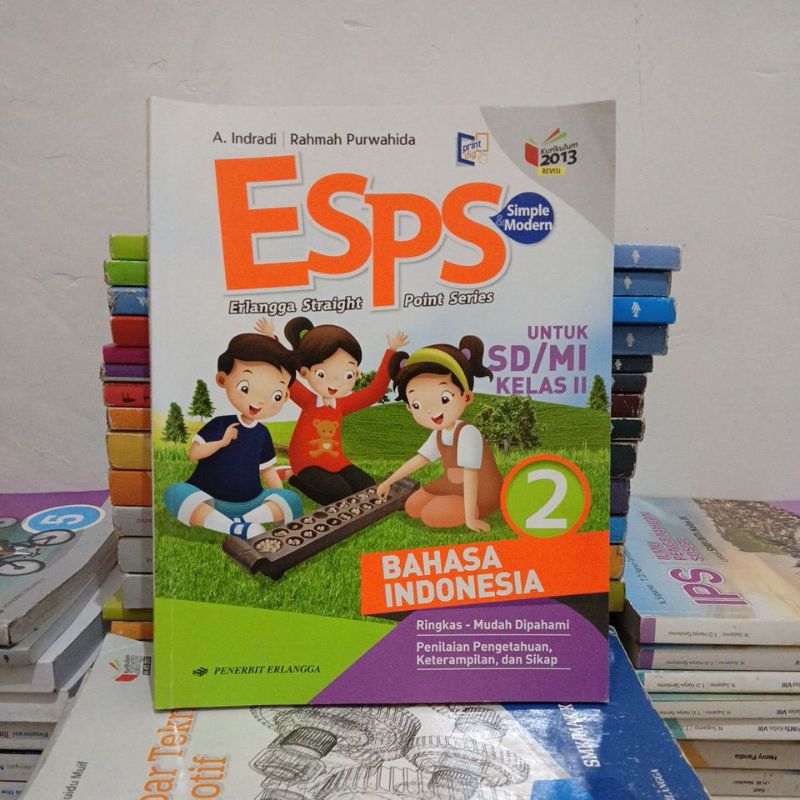 Jual Buku Bekas Original ESPS Bahasa Indonesia Untuk Kelas 2 SD/MI ...