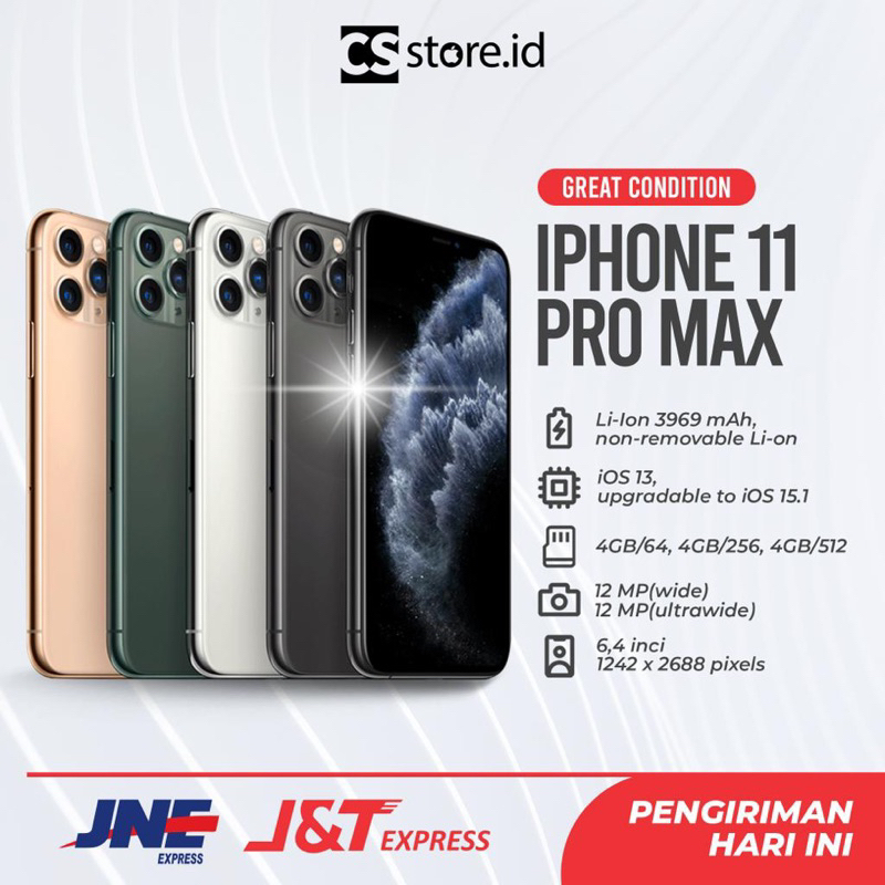 Jual IPHONE 11 Pro Max 256GB | Shopee Indonesia