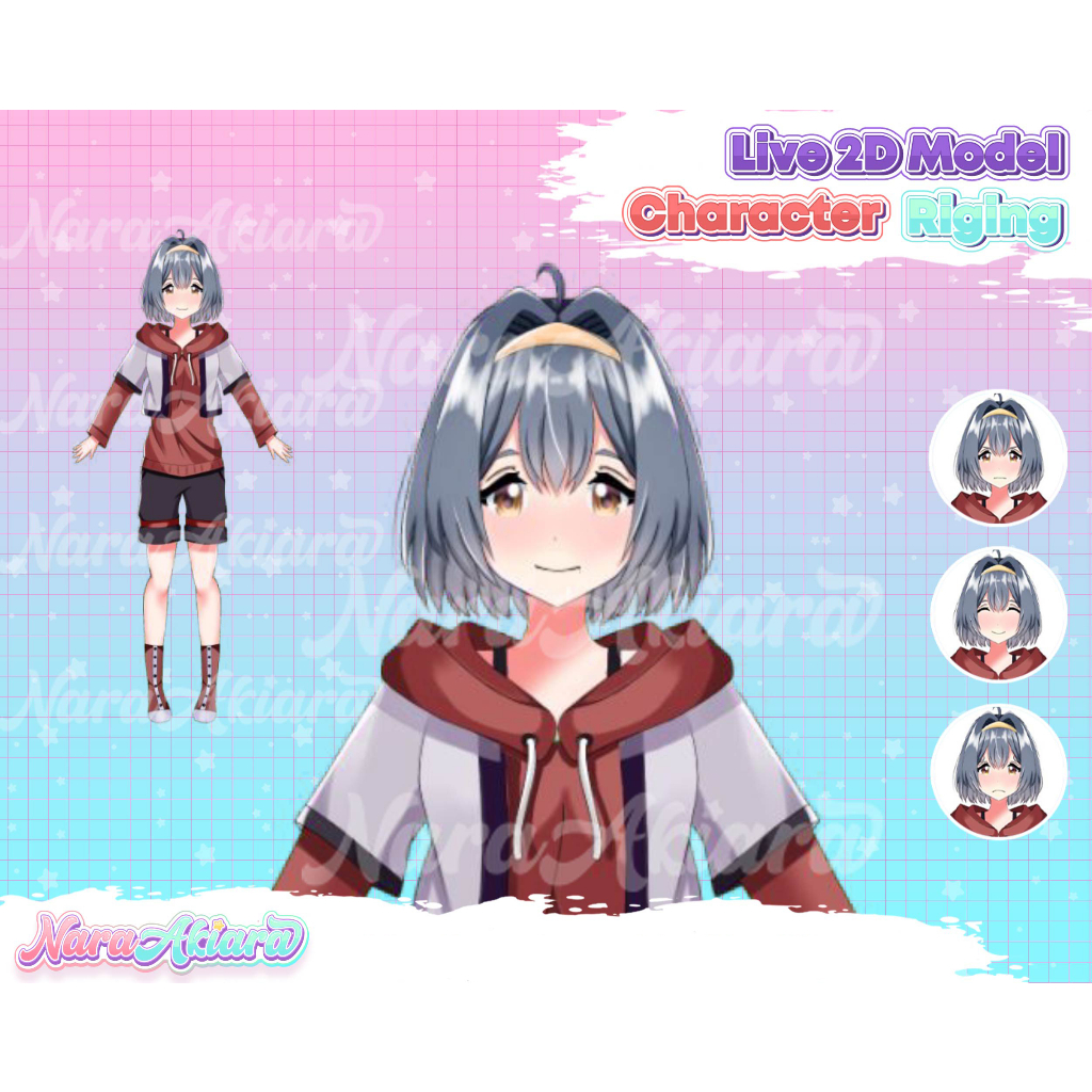 Jual Bawa Karakter Vtuber Anda ke Level Berikutnya dengan Anime Live2D