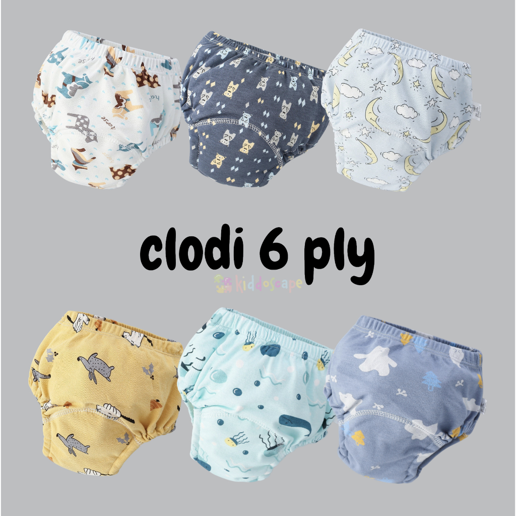 Jual (Restock) Clody celana kain training pants untuk pipis bayi bahan ...