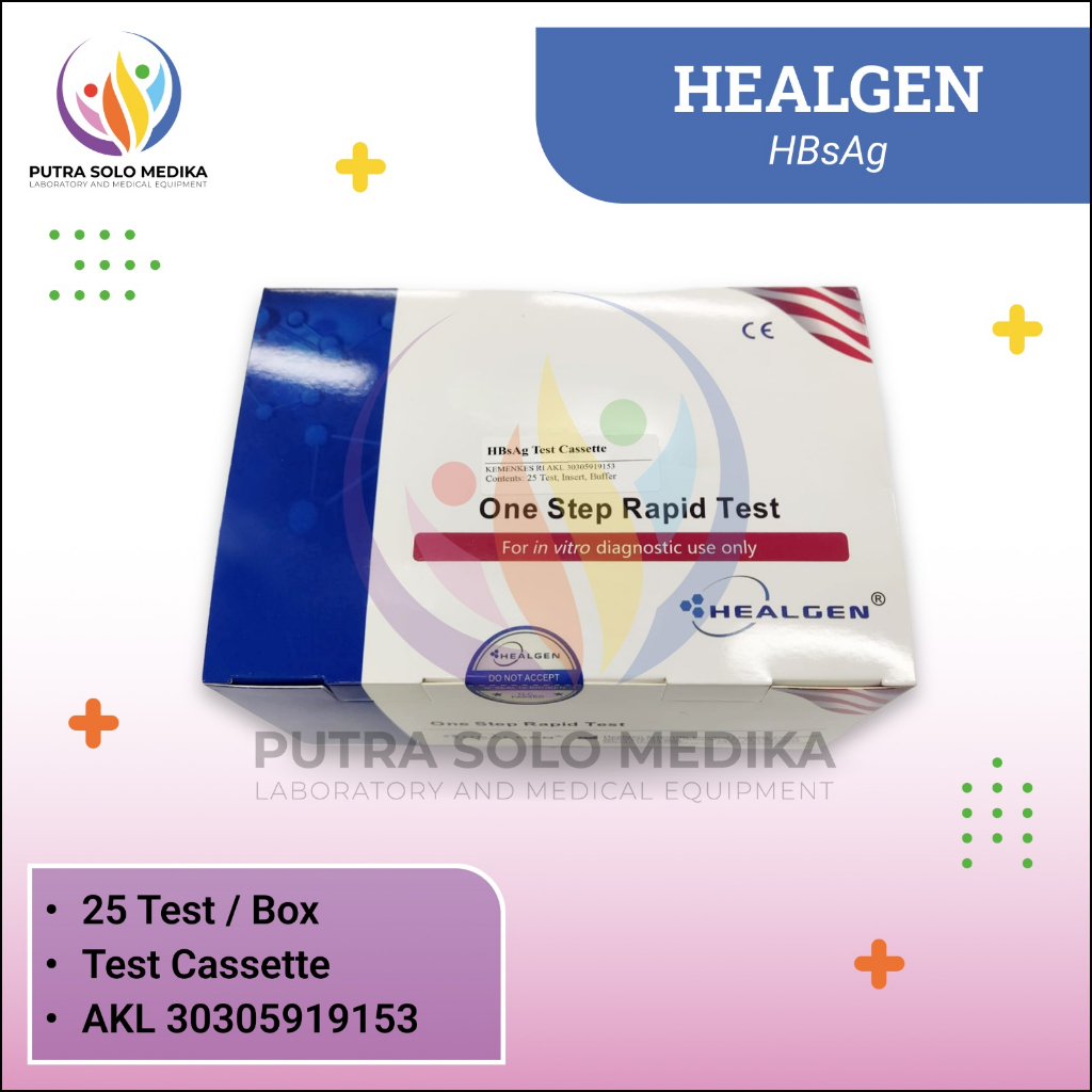 Jual HBsAg TEST CASSETTE (25 TEST) | HEALGEN | Shopee Indonesia