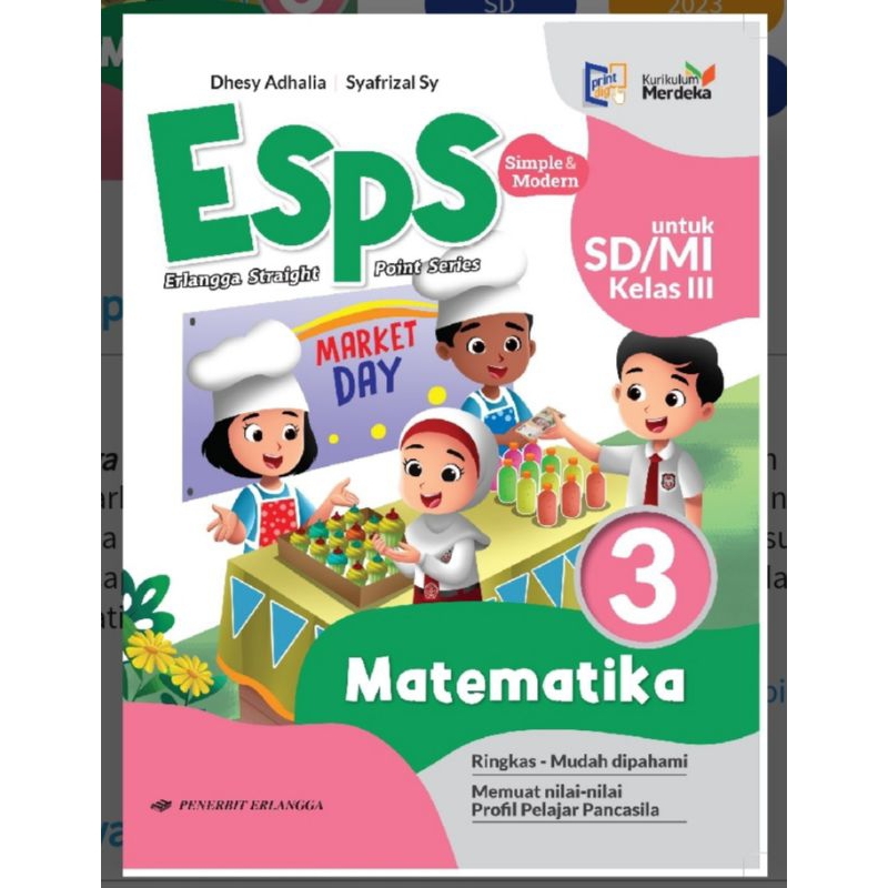 Jual Buku Kurikulum Merdeka Untuk SD Kelas 3 Erlangga | Shopee Indonesia