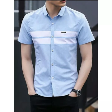 Kemeja Pria Lengan Pendek M L Xl Jumbo Kemeja Rusty Pria Kemeja Polos Pria