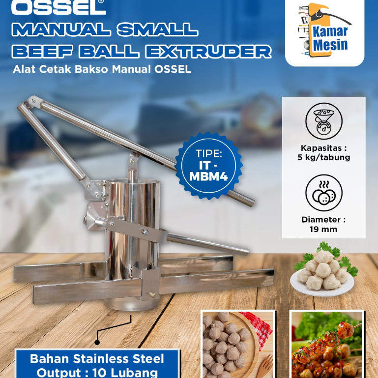 Jual Alat Cetak Bakso Cetak Cilok Cetak Pentol Kue Manual 10 Lubang