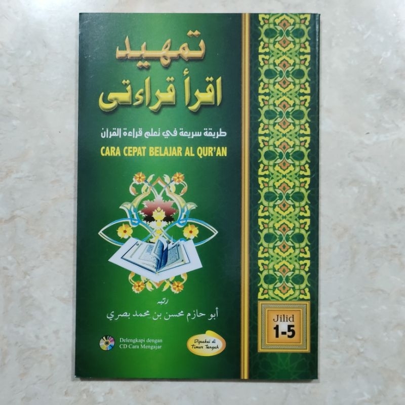 Jual Buku Iqro Qiroati Jilid 1-5 - Tamhid - Cara Cepat Belajar Al Qu'an ...