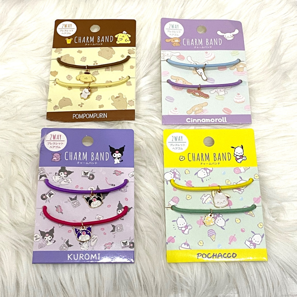Jual fromJAPAN Sanrio 2 Way Charm Band Elastic Hair Ties Cinnamoroll