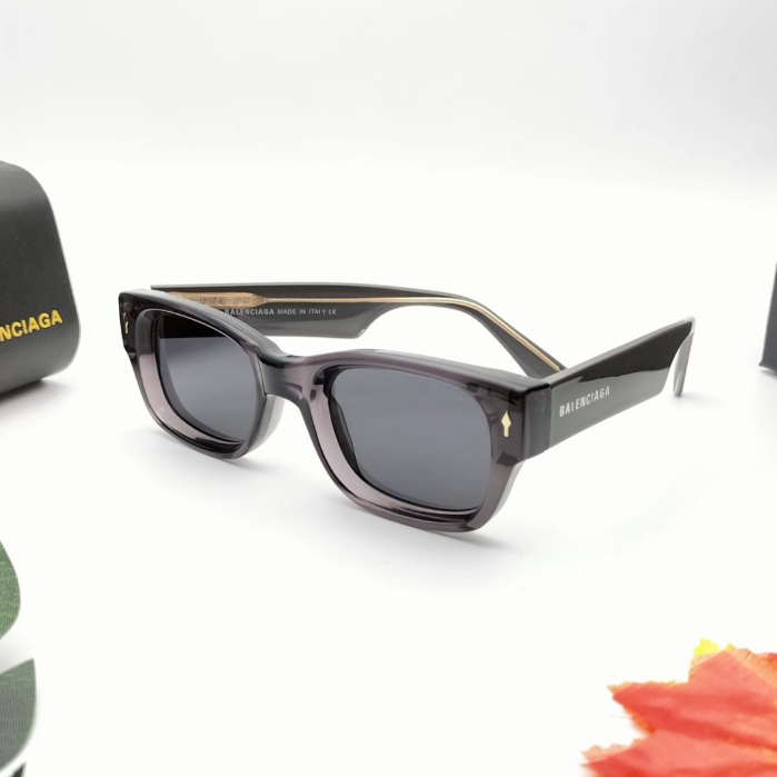 Sunglasses Kacamata Hitam Wanita BalenCiaga La Lisa Black Pink Square  Premium Elegan Mewah Anti UV Import