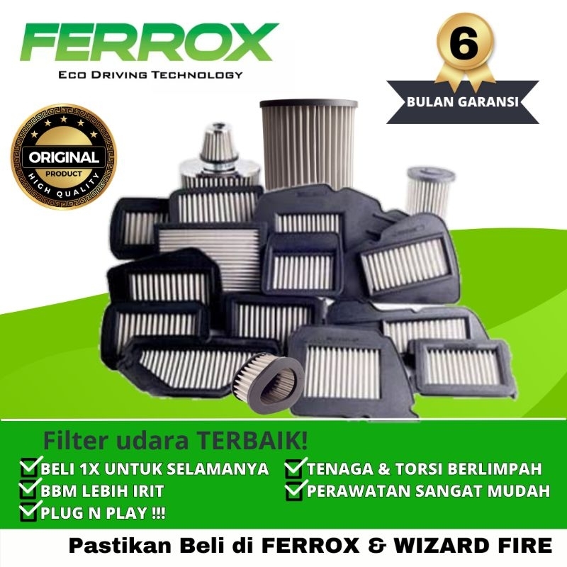 Jual Ferrox Filter Udara Filter Ac Kabin Toyota Fortuner Hilux Innova