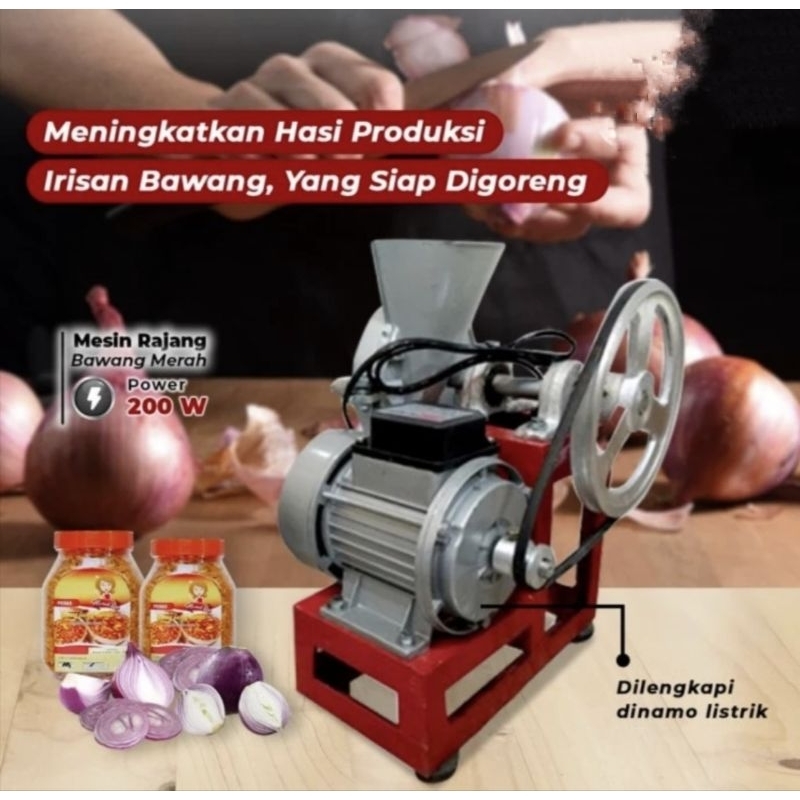 Jual Mesin Rajang Brambang Bawang Merah Mesin Pengiris Bawang Shopee