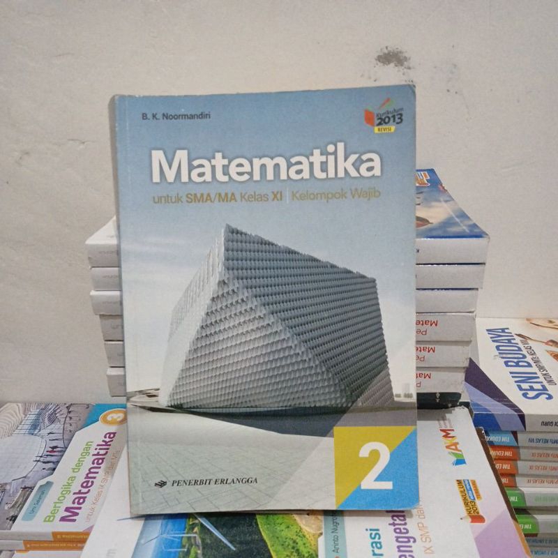 Jual BUKU BEKAS ORIGINAL MATEMATIKA UNTUK KELAS 2 SMA/MA KELOMPOK WAJIB ...