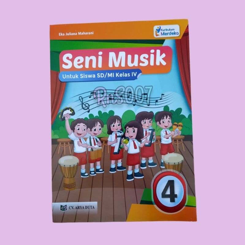 Jual Buku Seni Musik Kelas 4 SD Kurikulum Merdeka "Cv. Arya Duta ...