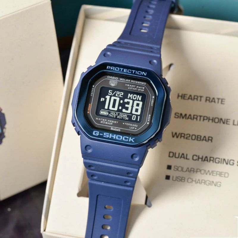 Casio G-shock DW-H5600MB-2DR DWH-5600MB-2 DWH5600MB Heart Rate Monitor