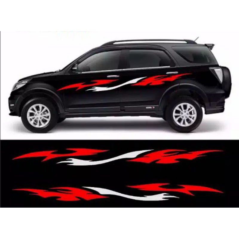 Jual stiker mobil rush mobil Terios stiker cutting | Shopee Indonesia