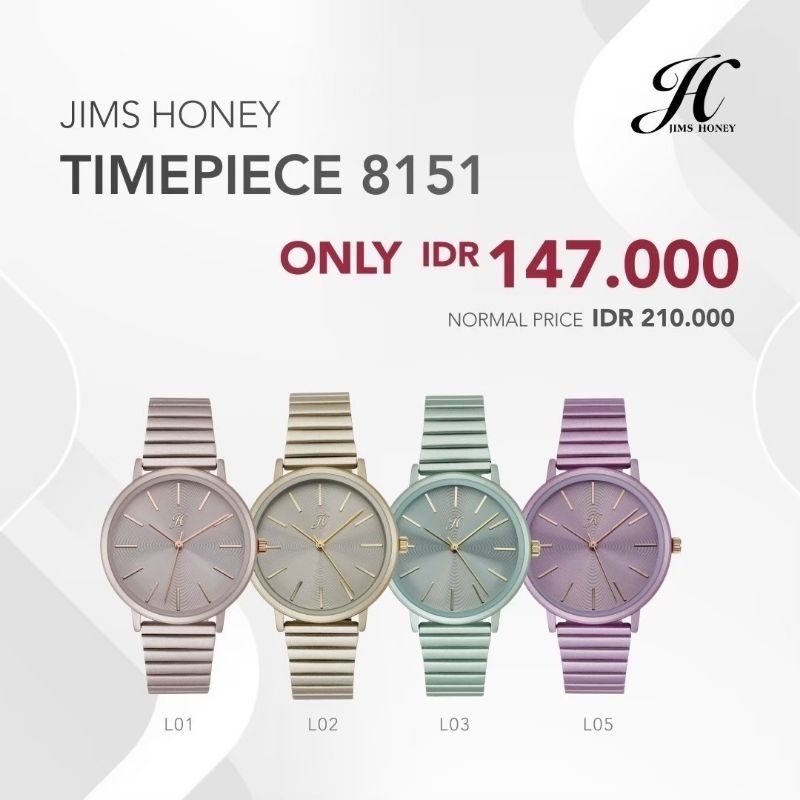 Jual JAM 8151 by Jims Honey Jam Tangan Wanita Shopee Indonesia