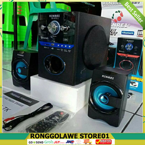 Jual Speaker Aktif Multimedia Rinrei Sr E Sr S Sr F Bluetooth Harga Discon Shopee