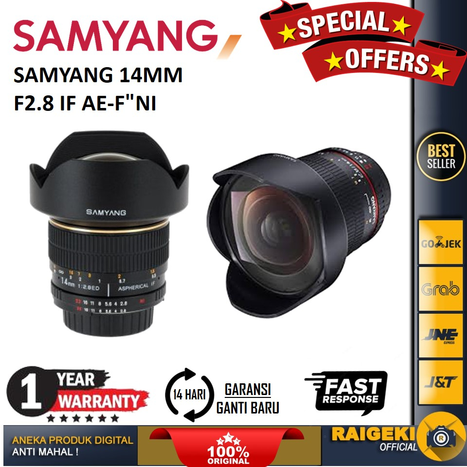 Samyang AF 14mm f/2.8 F : premier objectif autofocus Samyang en monture Nikon F