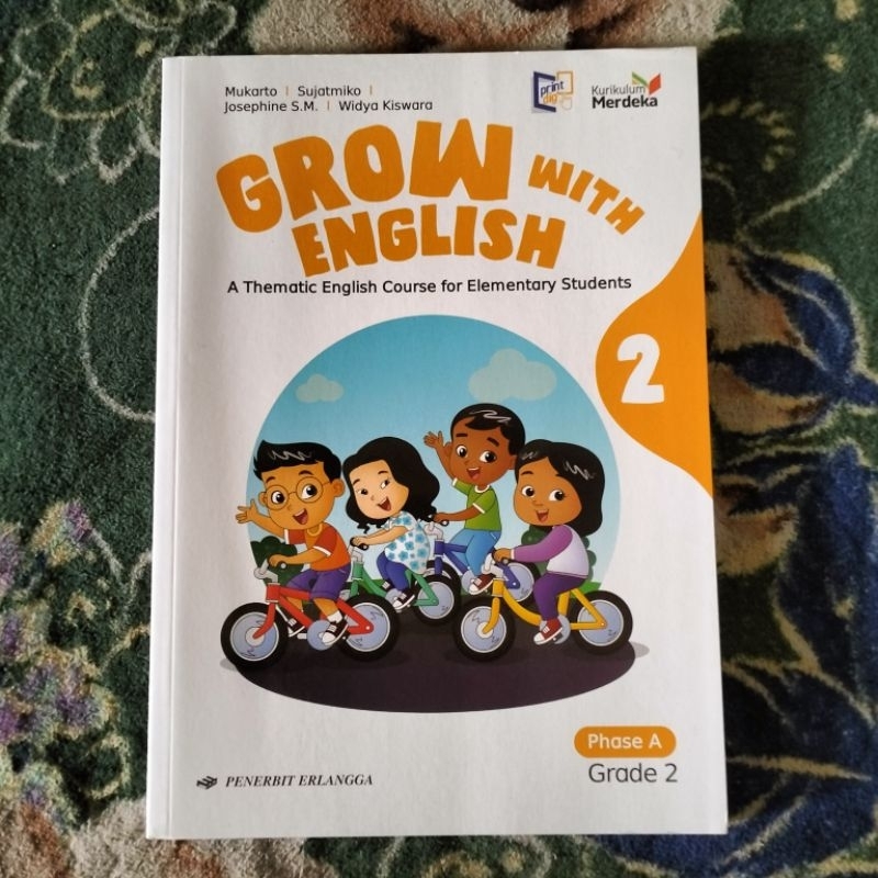 Jual ORIGINAL BUKU BAHASA INGGRIS GROW WITH ENGLISH KELAS 2 SD ...