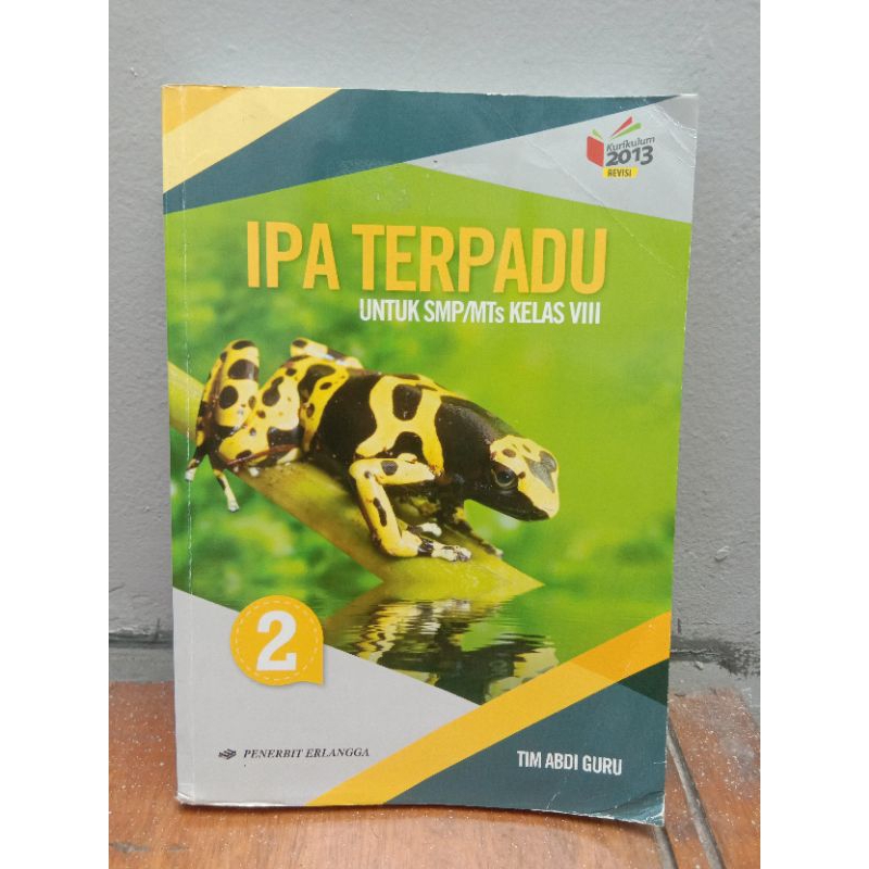 Jual Buku Belas Ipa Kelas 8 Erlangga (preloved) | Shopee Indonesia