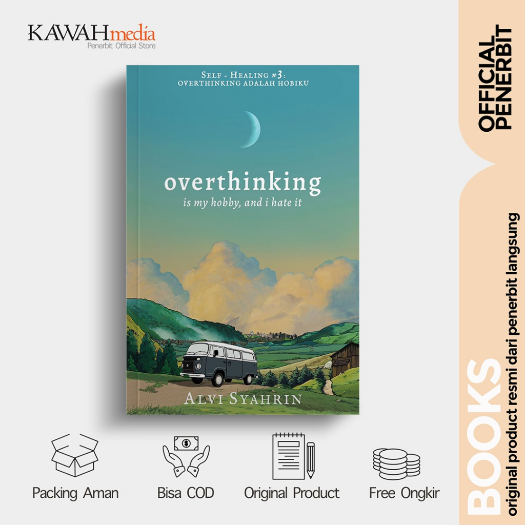 Jual Buku Self Improvement Overthinking Is My Hobby And I Hate It Alvi ...