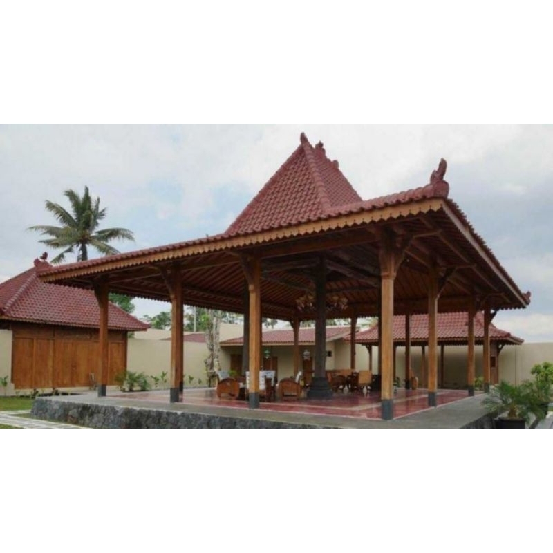 Jual Joglo jawa/ rumah joglo kayu jati (HARGA PERMETER) | Shopee Indonesia