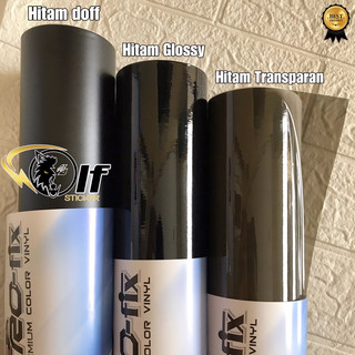 Jual Skotlet Hitam transparan Hitam doff Hitam glossy scotlet hitam