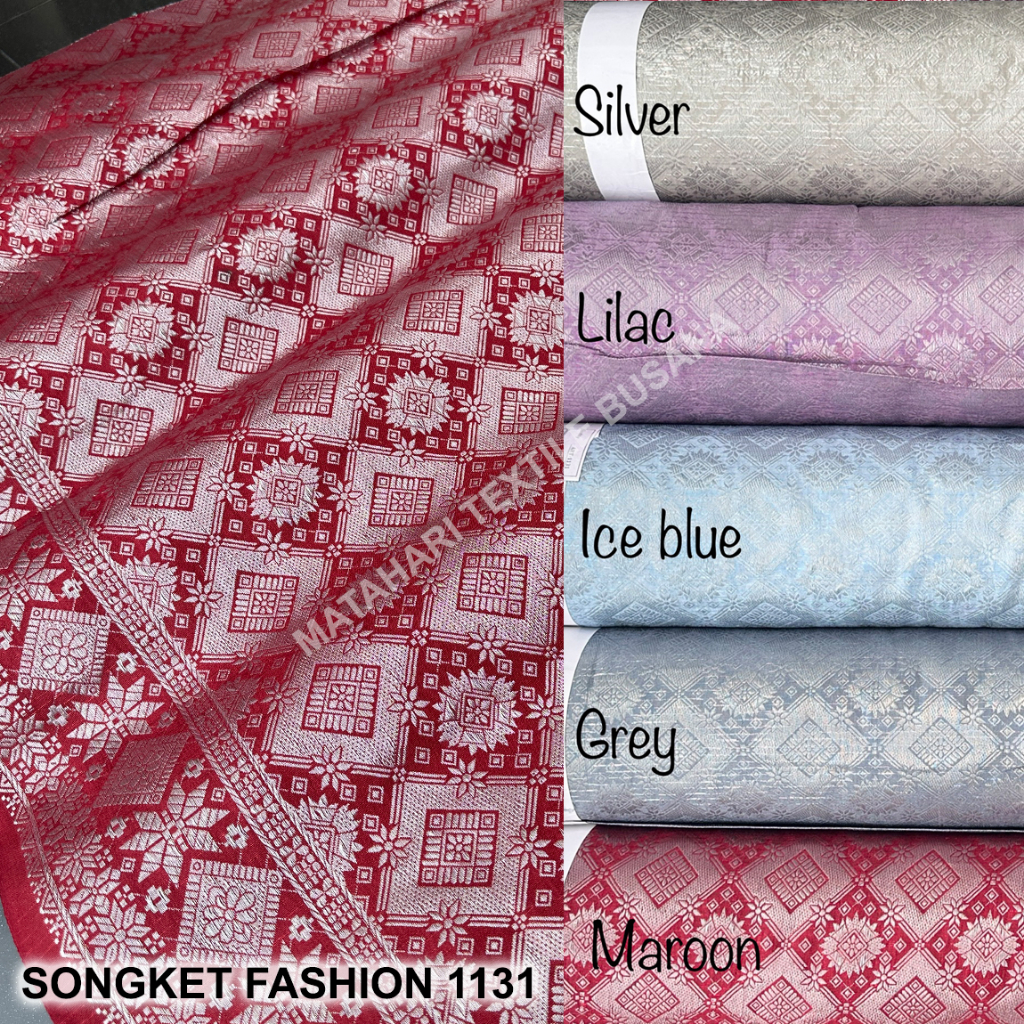 Jual KAIN SONGKET FASHION 1131 LEBAR KAIN 1,30M | Shopee Indonesia