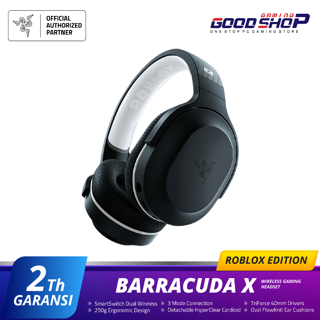 Jual Razer Barracuda X Roblox Wireless MultiPlatform Gaming