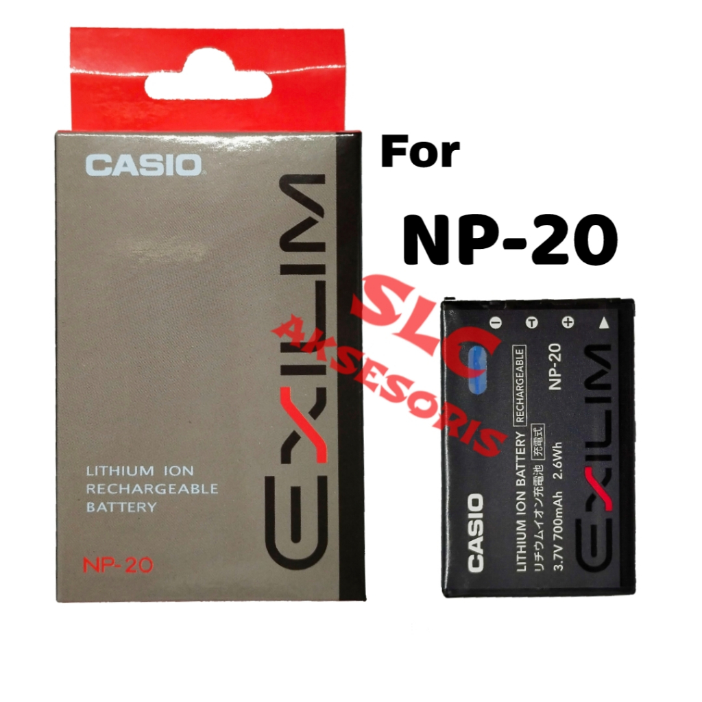 Remplacement Batterie Chargeur USB NP20 Compatible Avec Casio