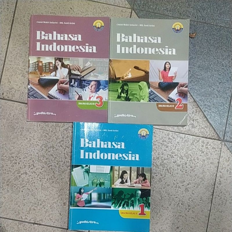 Jual Buku Bahasa Indonesia Untuk SMA MA Kelas 1 2 3 (original) | Shopee ...