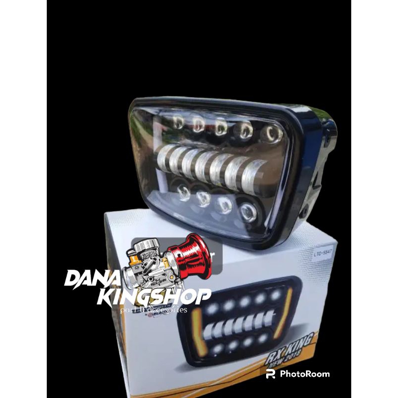 Jual Lampu Daymeker Rx King Oval Set Breket Model Bpro Komplit Shopee Indonesia