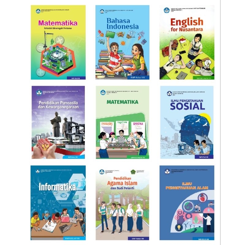 Jual BUKU PAKET KELAS VIII SMP/MTS KURIKULUM MERDEKA-DIKNAS | Shopee ...