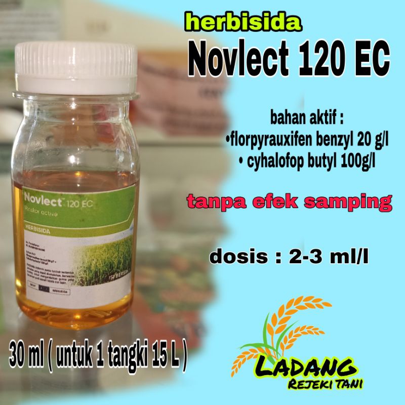 Jual (premium) Herbisida Novlect 120 Ec / Herbisida Padi Novlect ...