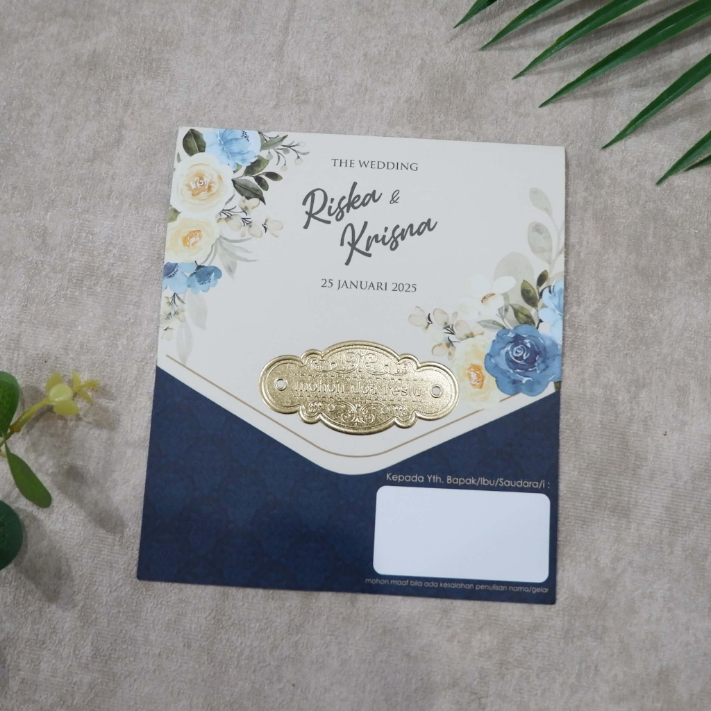 Jual Undangan Simpel Rustic Cantik Elegan Murah Simpel Kekinian Tipe