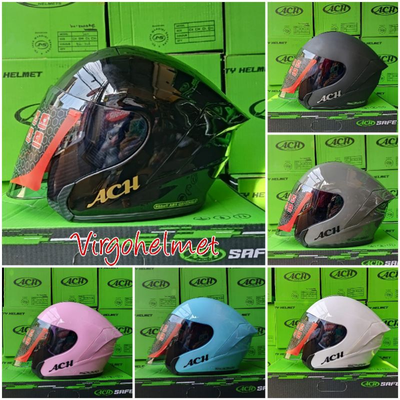 Jual Helm Half Face Replika KAIROZ!! HELM ACH SONIX Shopee Indonesia