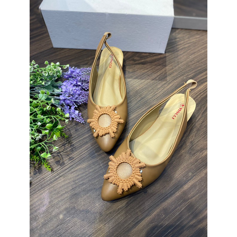 Jual Sindy heels sepatu pansus kekinian tinggi 3 cm size 36 - 40 sol