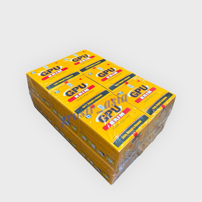 Jual GPU Krim 60 GR 1 Pak Isi 12 Pcs | Shopee Indonesia