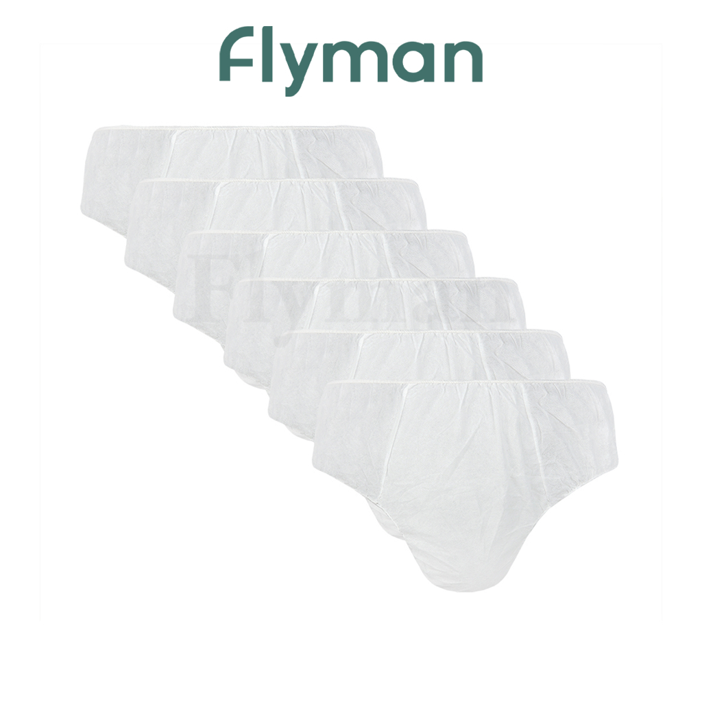 Jual Flyman Disposable Underwear 6 pcs FM 1041 | Shopee Indonesia