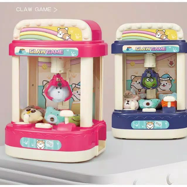Jual MAINAN ANAK CLAW GAME / MINI DOLL MACHINE / MAINAN ANAK MESIN ...