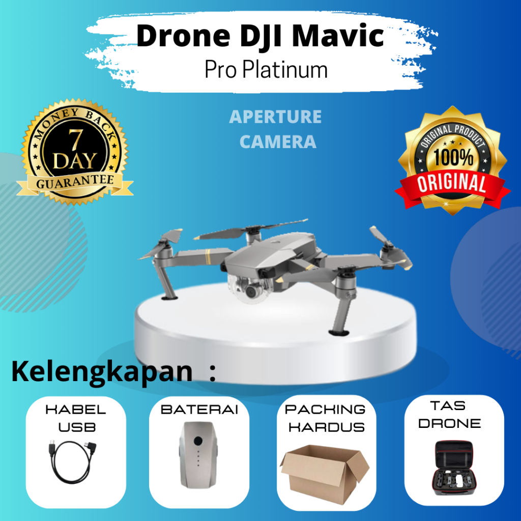 Drone 4K DJI Mavic Pro Platinum parfait état sur Gens de Confiance