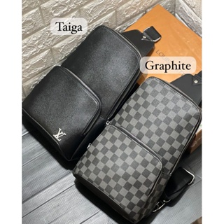 Jual Tas Louis Vuit ton District Damier Poccette Man Slingbags 8816 - tas  pria tas cowok tas LV Pria tas selempang pria di lapak MonZy 888