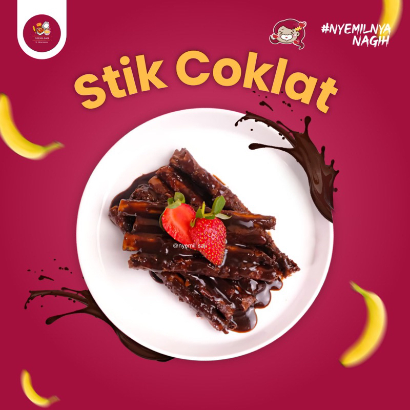 Jual [MENU BARU] STIK COKLAT Nyemil Saji | Shopee Indonesia