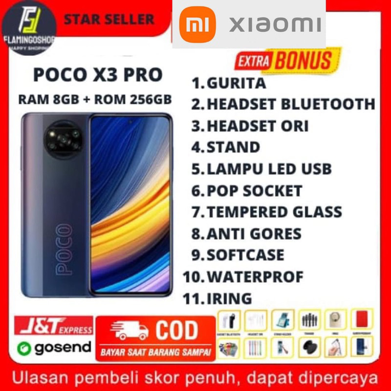 Jual XIAOMI POCO X3 PRO 8/256 GB & 6/128 GB GARANSI RESMI | Shopee ...