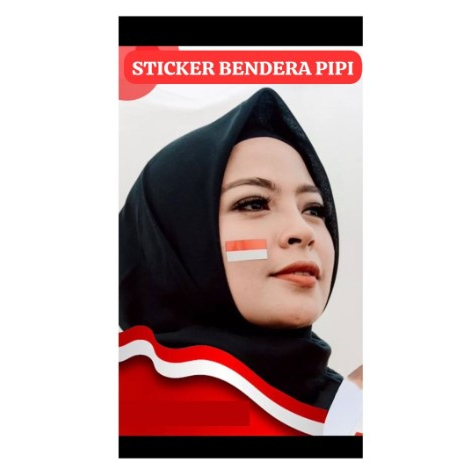 Jual Stiker Bendera Isi Pcs Terbaru Stiker Merah Putih Untuk Di