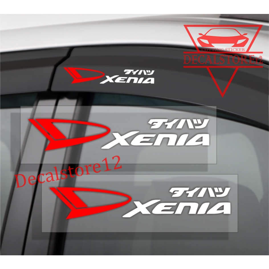 Jual Stiker Sticker Mobil Xenia Stiker Cutting Talang Air Daihatsu