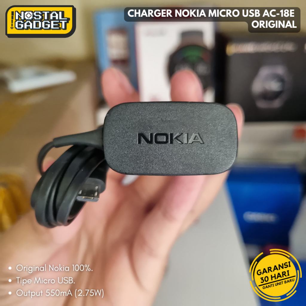 Jual Charger Nokia Micro USB 105 106 225 130 215 105 222 230 216 ...