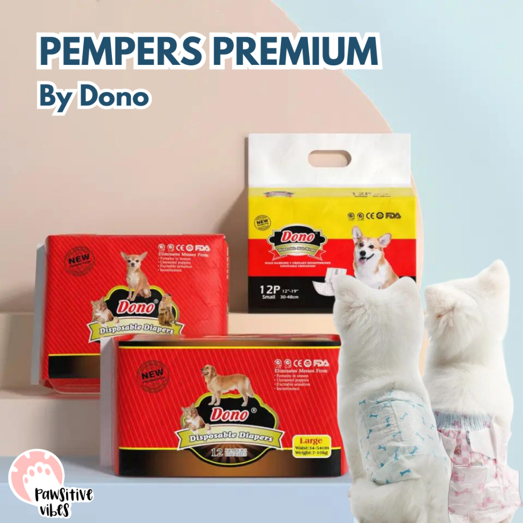 Jual DONO Diapers Kucing Popok Anjing Jantan Betina Popok Kucing