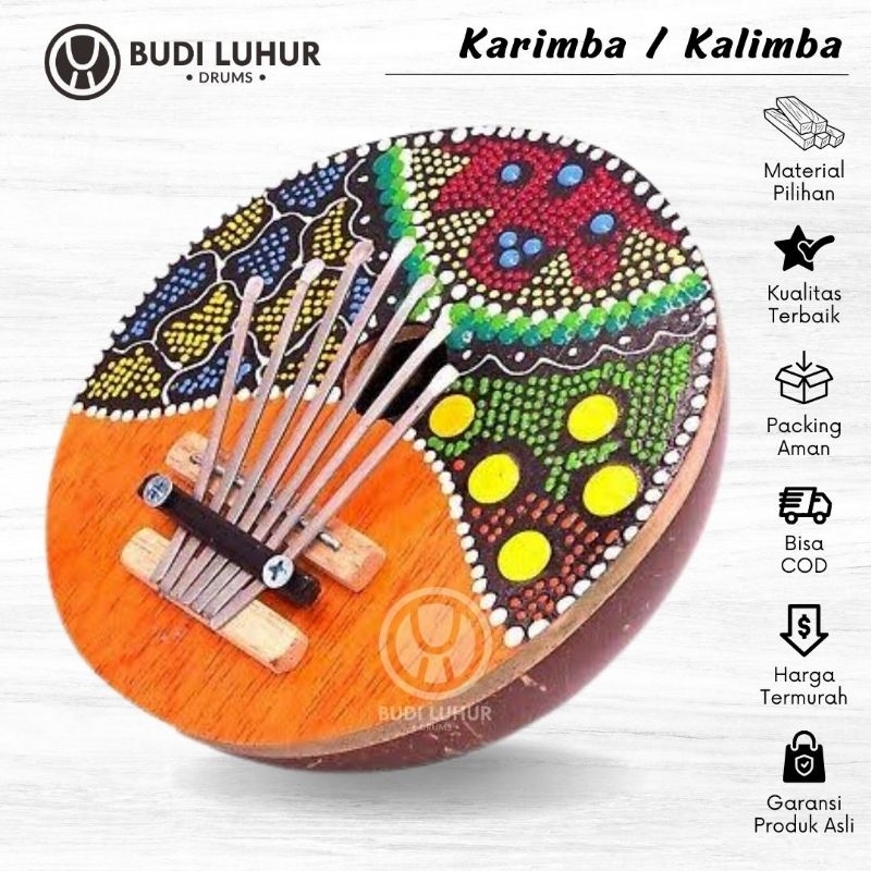 Jual Kalimba Alat Musik Petik Karimba Mainan Piano Jari Suara Nyaring Shopee Indonesia