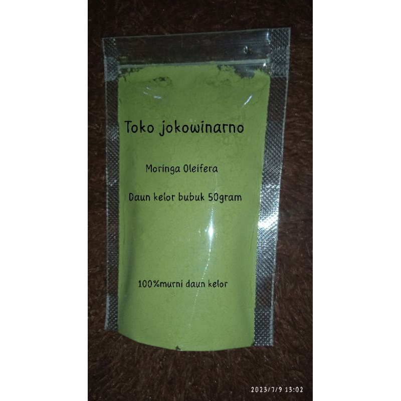 Jual Bubuk Serbuk Daun Kelor Murni Moringa Oleifera Isi Gram Shopee Indonesia