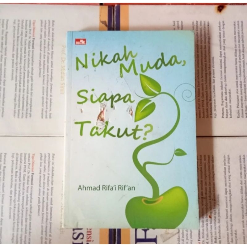 Jual BUKU ORIGINAL NIKAH MUDA SIAPA TAKUT Ahmad Rifai | Shopee Indonesia