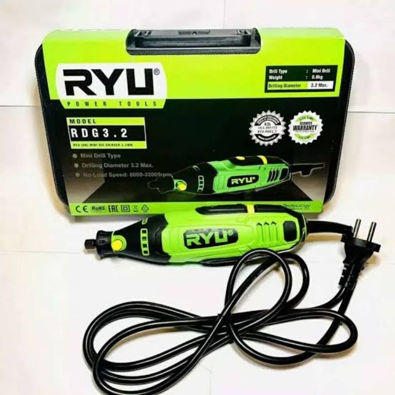 Jual Ryu Mini Die Grinder RDG 3.2 Mesin Tuner | Shopee Indonesia